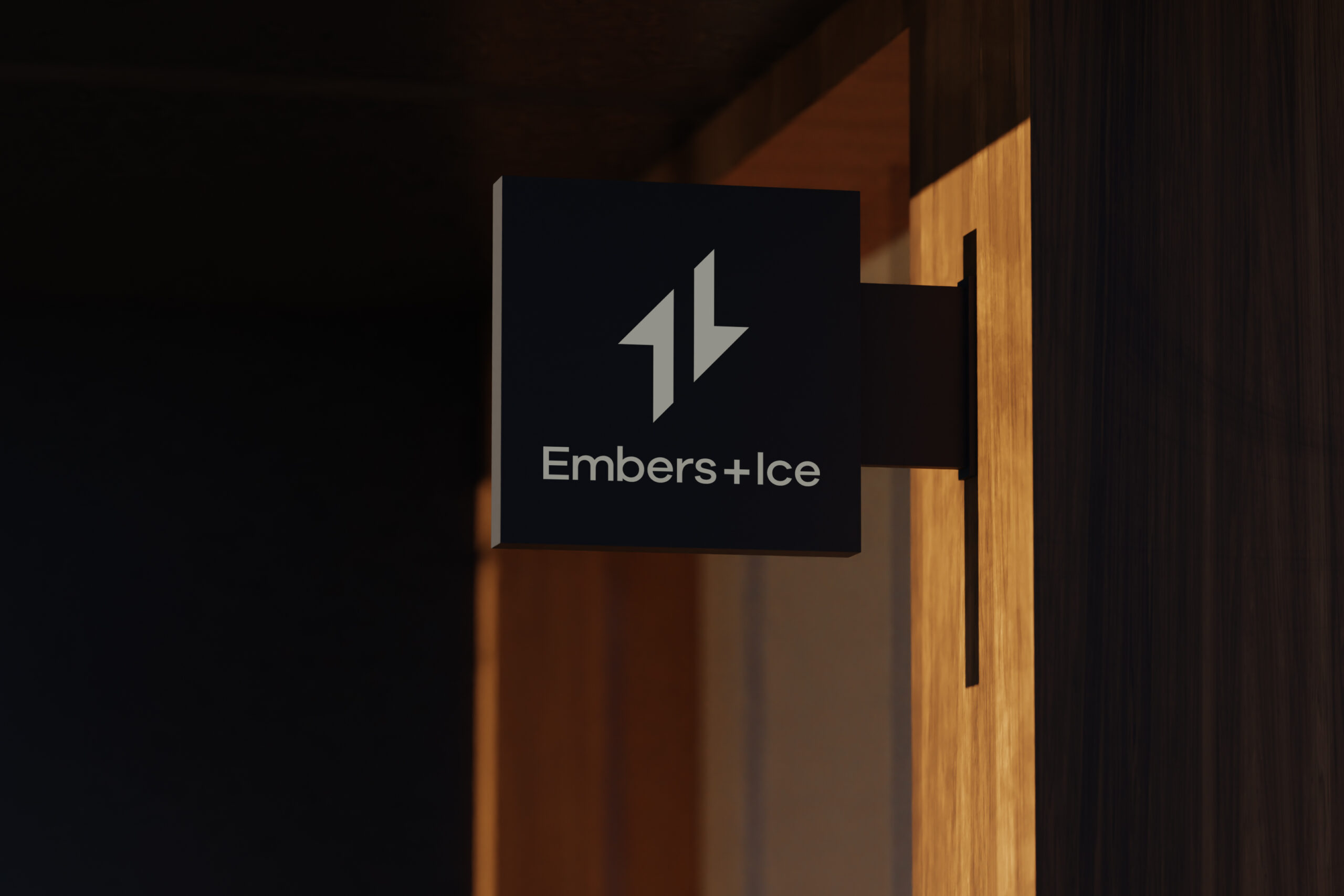Stronghold Studio Embers + Ice Signage Stronghold Studio Embers + Ice Signage